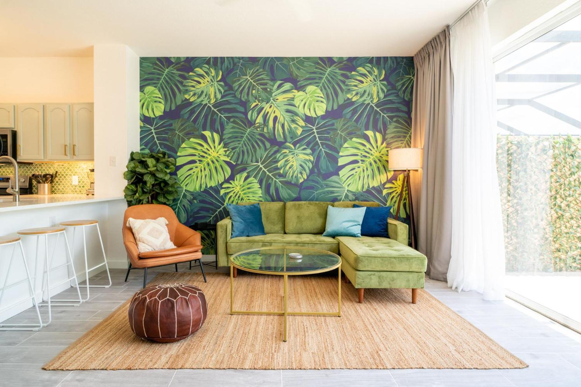 Chic Jungle Escape With Pool Near Holiday home