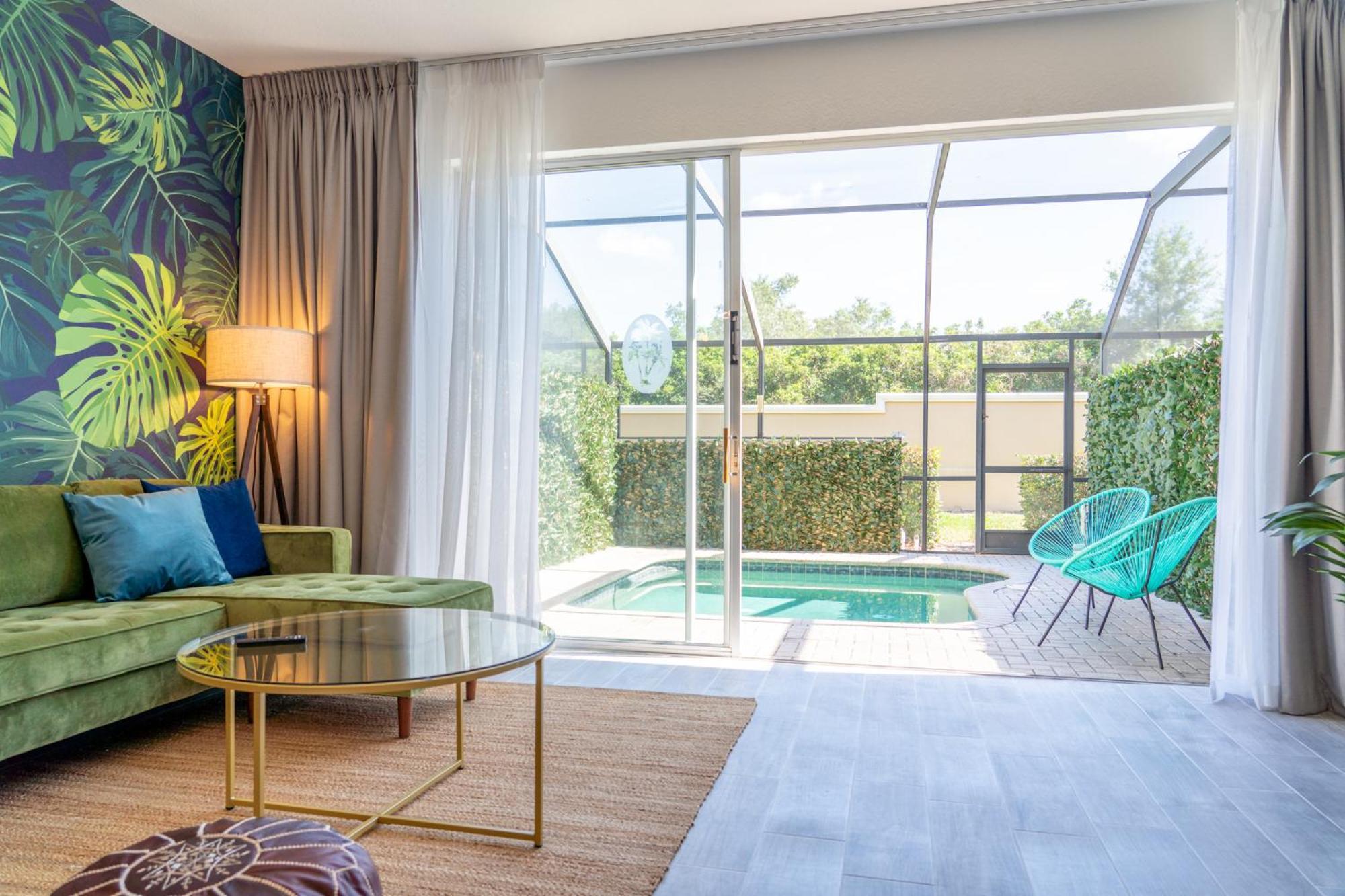 Chic Jungle Escape With Pool Near Holiday home