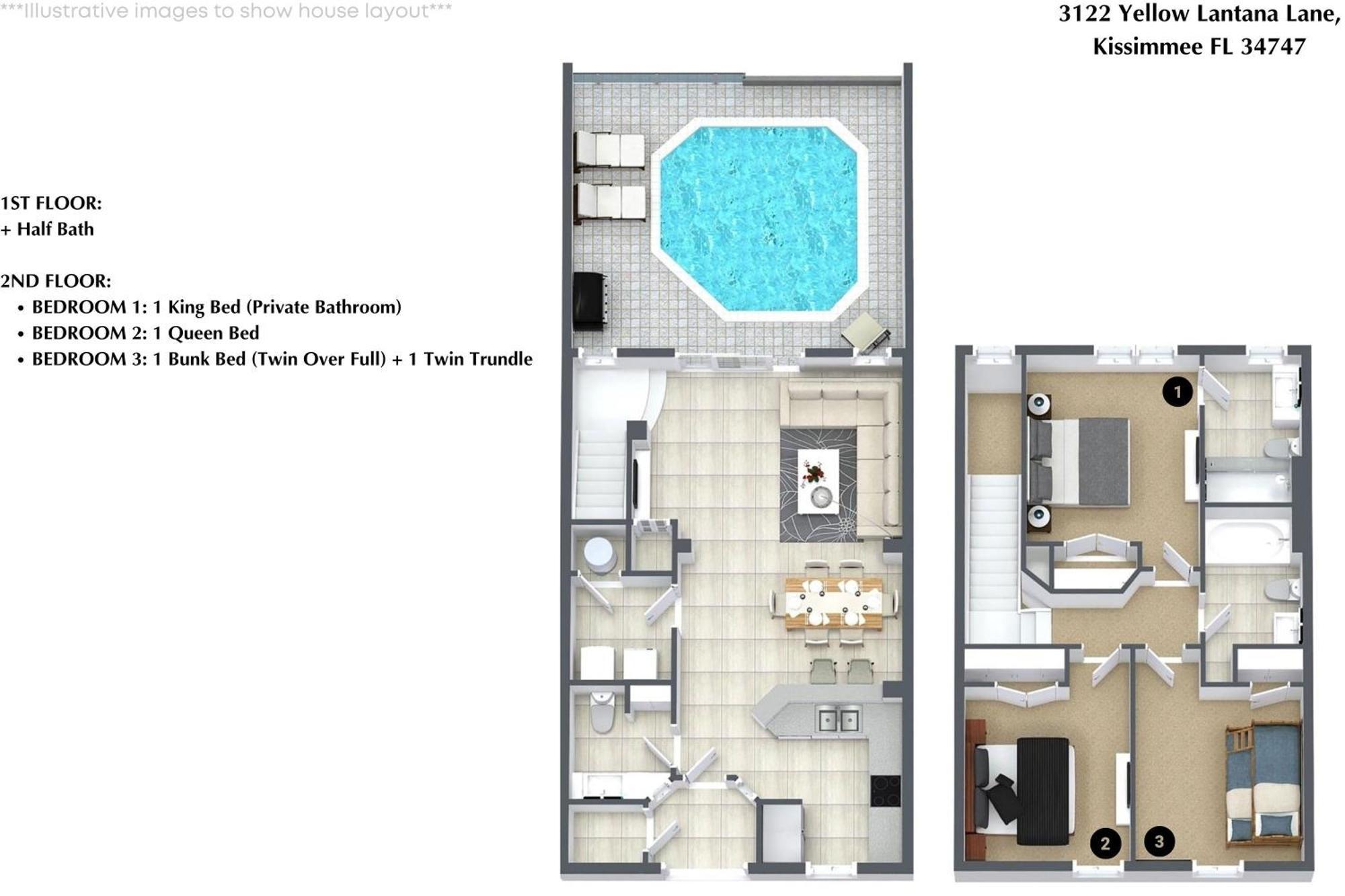 Holiday home 3 Bedrooms - 2,5 Bathrooms - Encantada 3122 Yl *