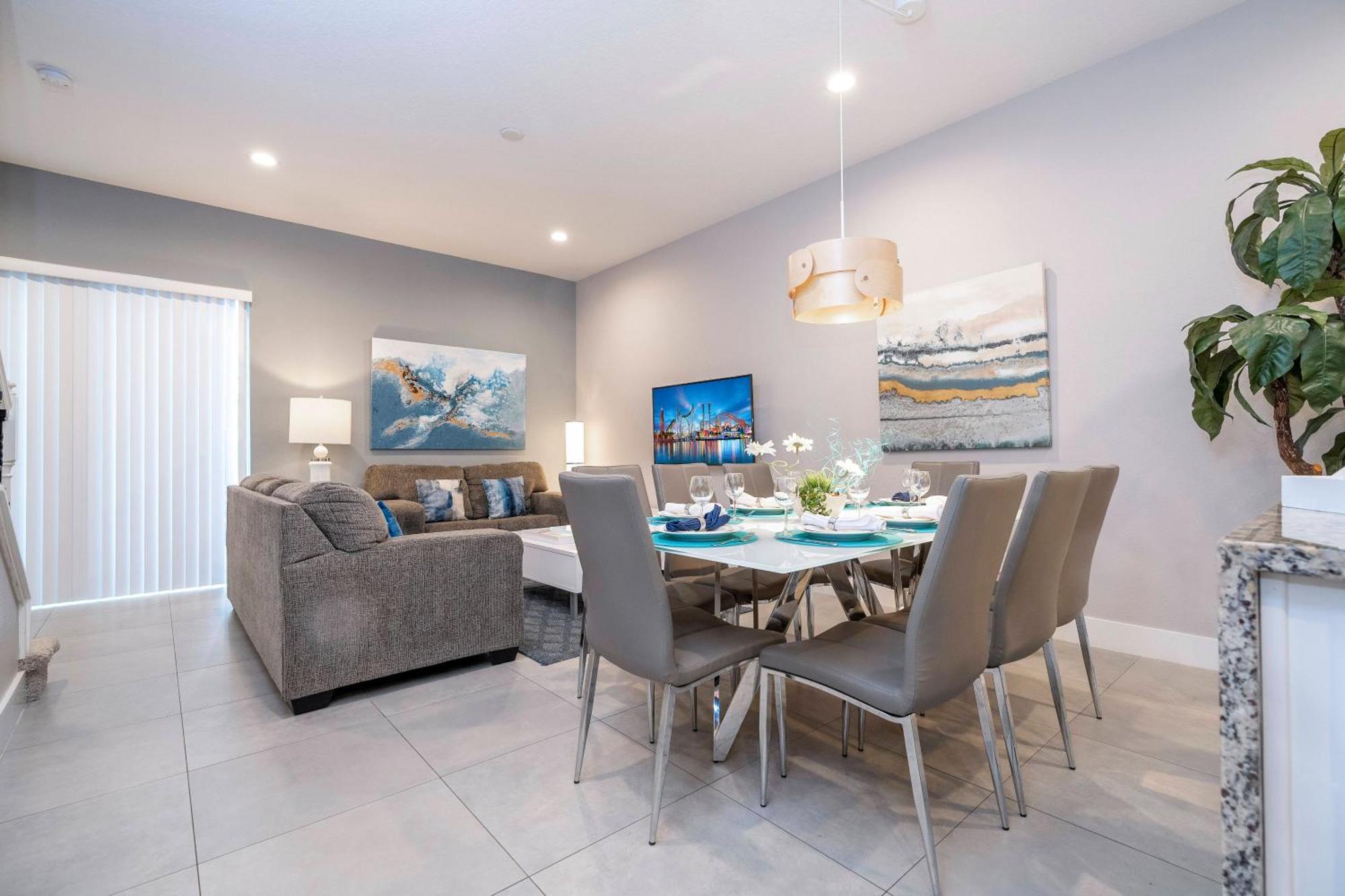 Gorgeous New 4 Beds Dream 5 Min To Holiday home Orlando