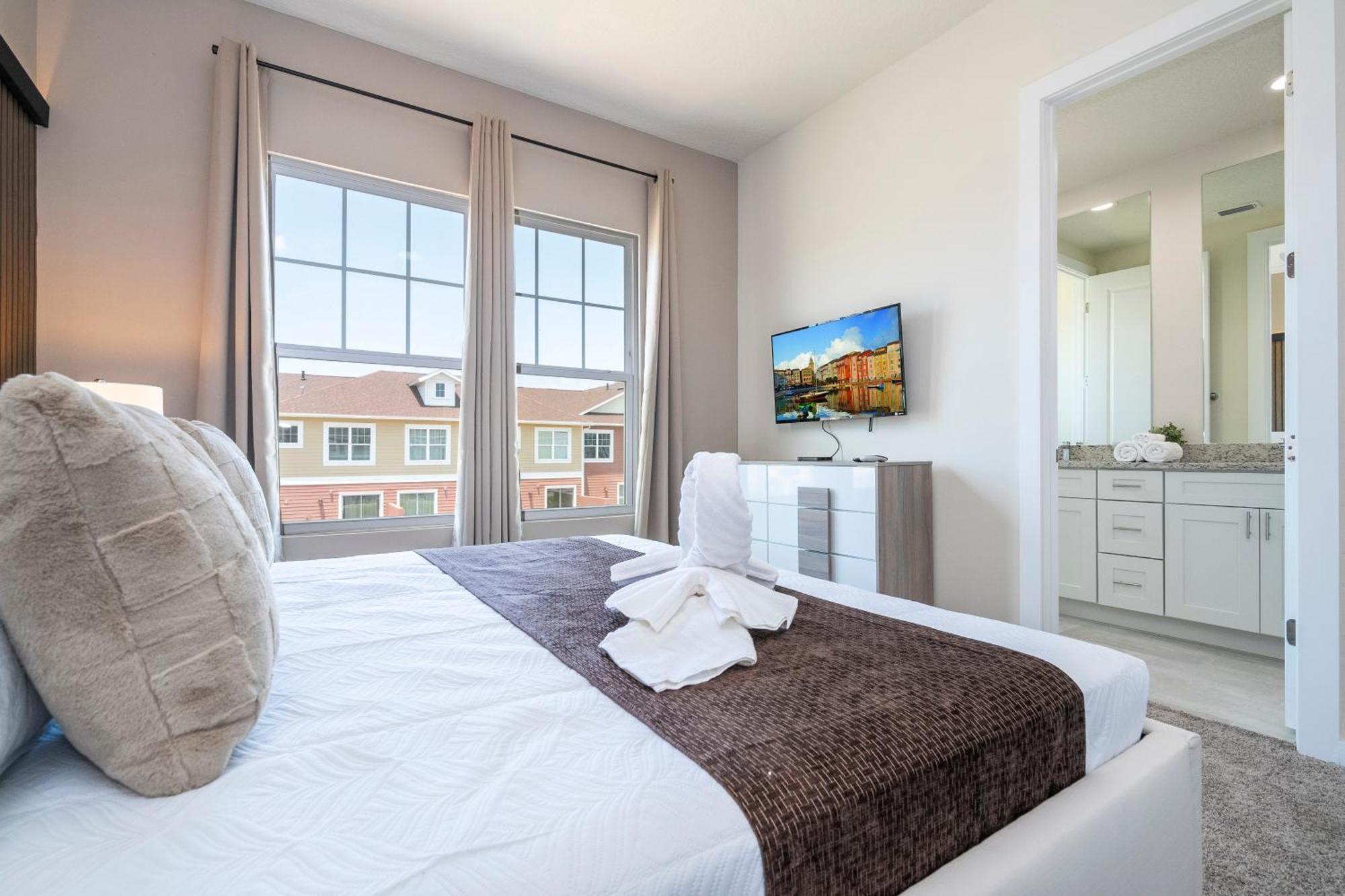 Villa Stylish 2024 Brand New 3br 10 Min From Disney *