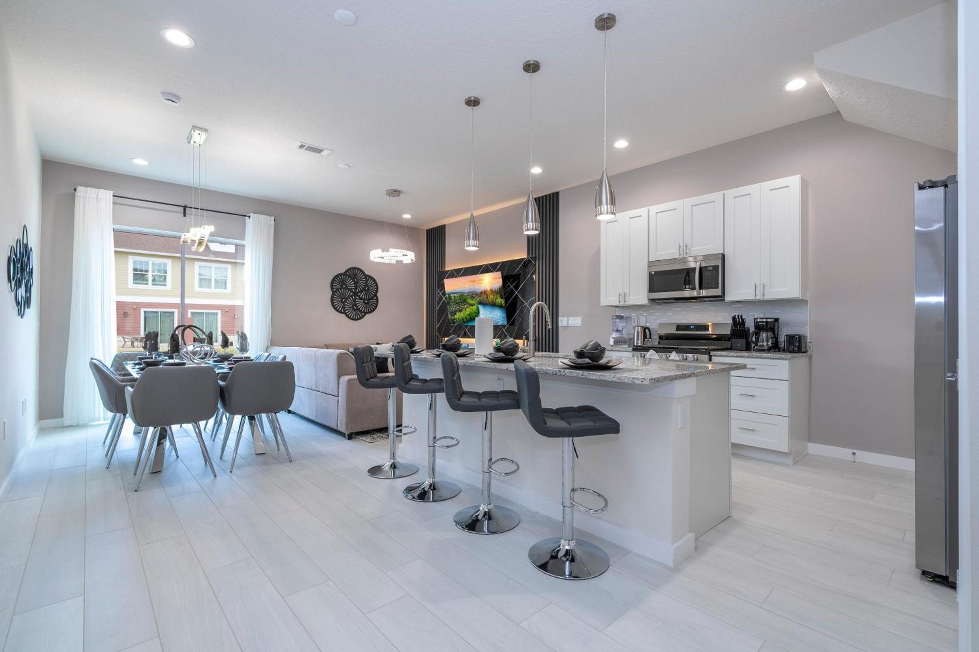 Stylish 2024 Brand New 3br 10 Min From Disney * Orlando