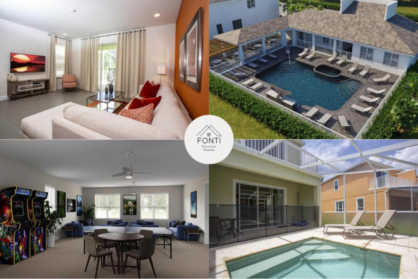 Holiday home Modern Townhouse Heated Pool 1500r *