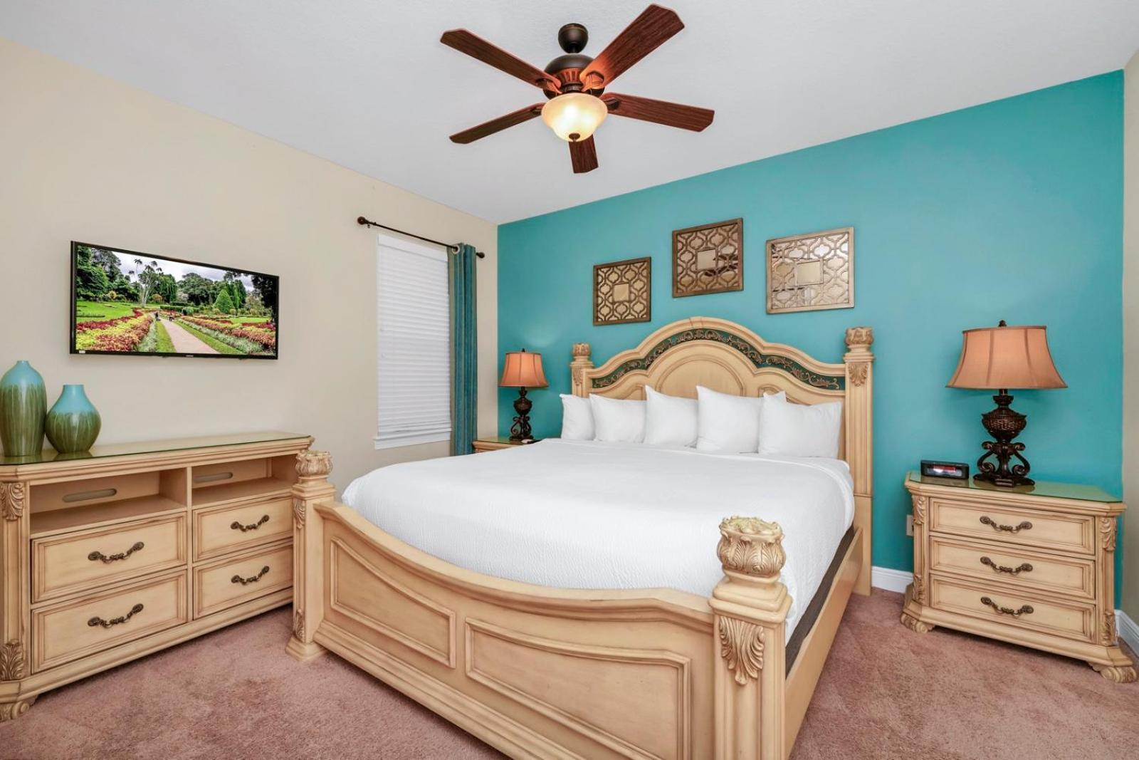 Charming Near With Private Pool, Game And Water Park Access At Encore Reunion - 410no *