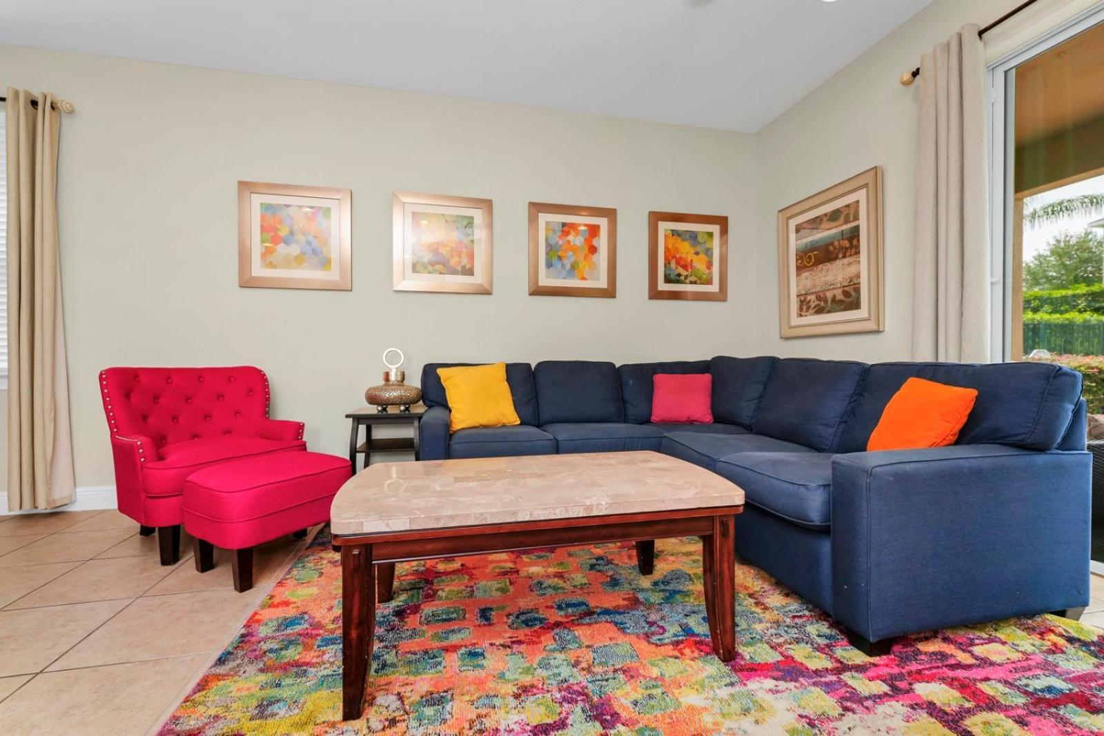 Charming Near With Private Pool, Game And Water Park Access At Encore Reunion - 410no *