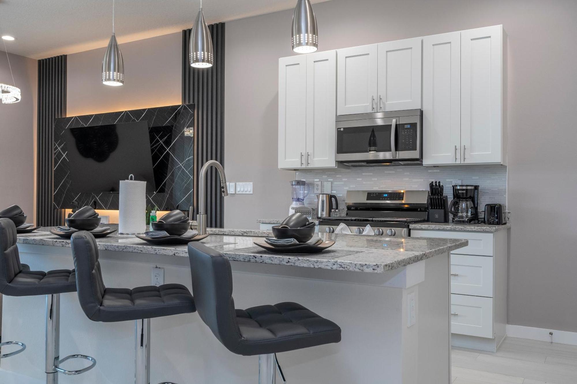Villa Stylish 2024 Brand New 3br 10 Min From Disney *