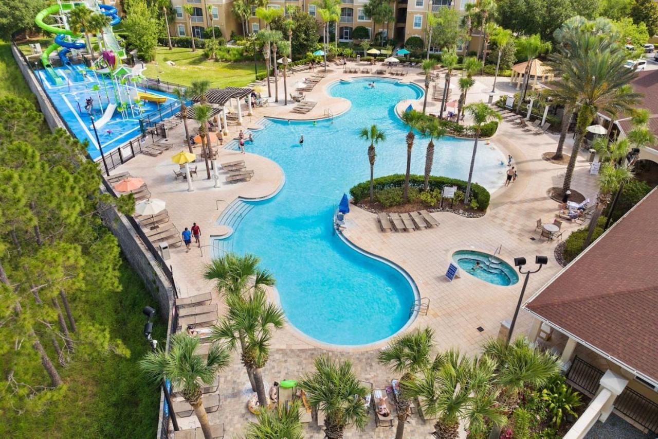 Windsor Hills Sunshine Waterslides Pool By Holiday home Orlando