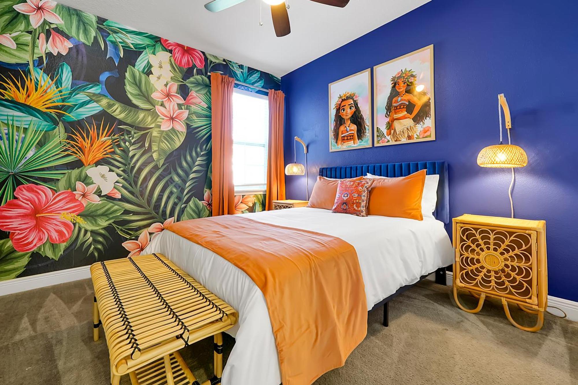 5bd Moana-themed - Movie By The Pool - Near *