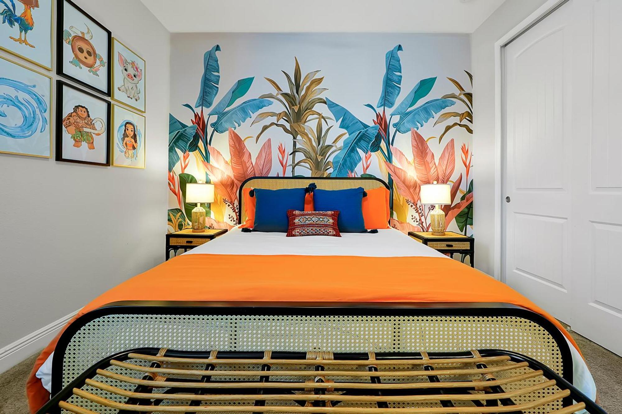 5bd Moana-themed - Movie By The Pool - Near Orlando