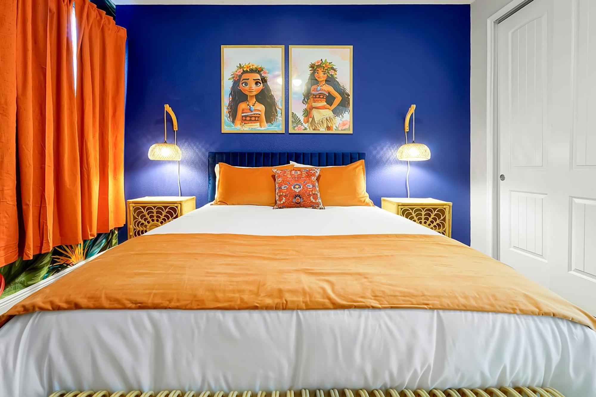 5bd Moana-themed - Movie By The Pool - Near Orlando