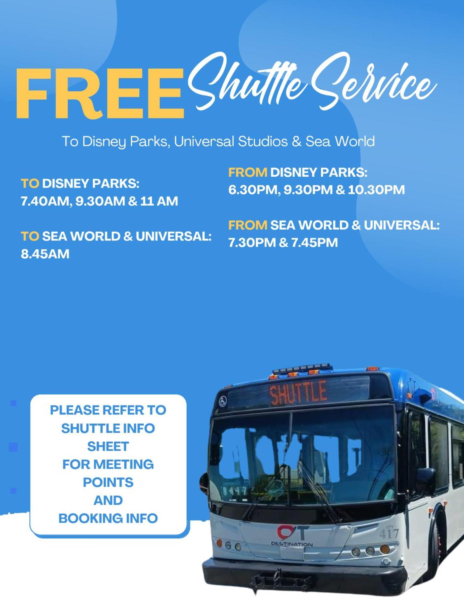 Shuttle King Bed Free Park *