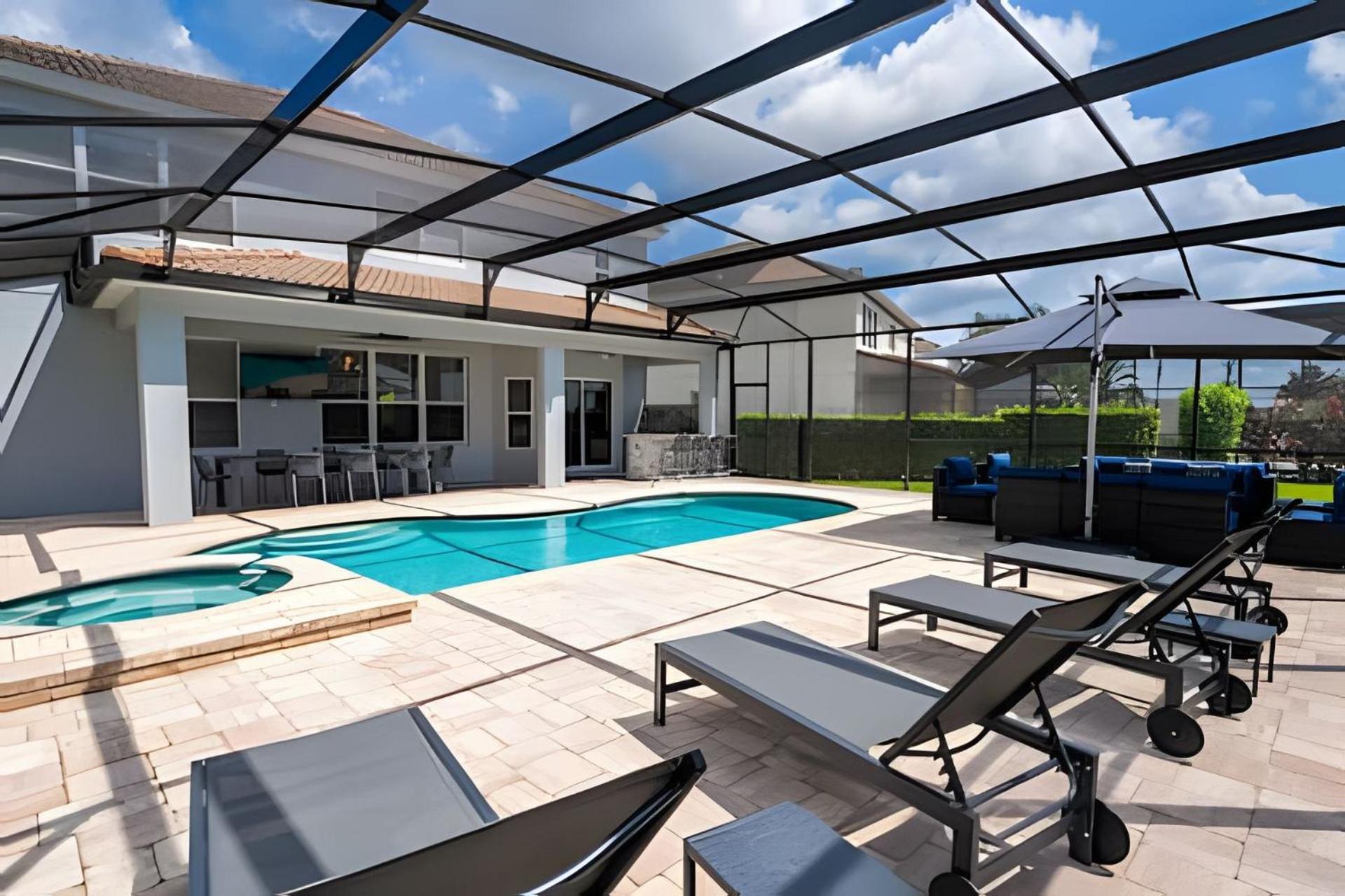 Dnf - 2532 Ab - 6bd/4ba Windsor Luxury | Game & Pool *