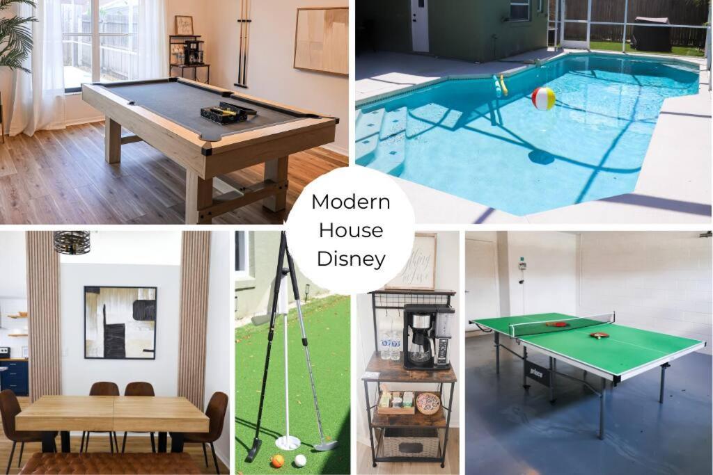 2024 New Private Heated Pool House With Mini Golf Holiday home Orlando