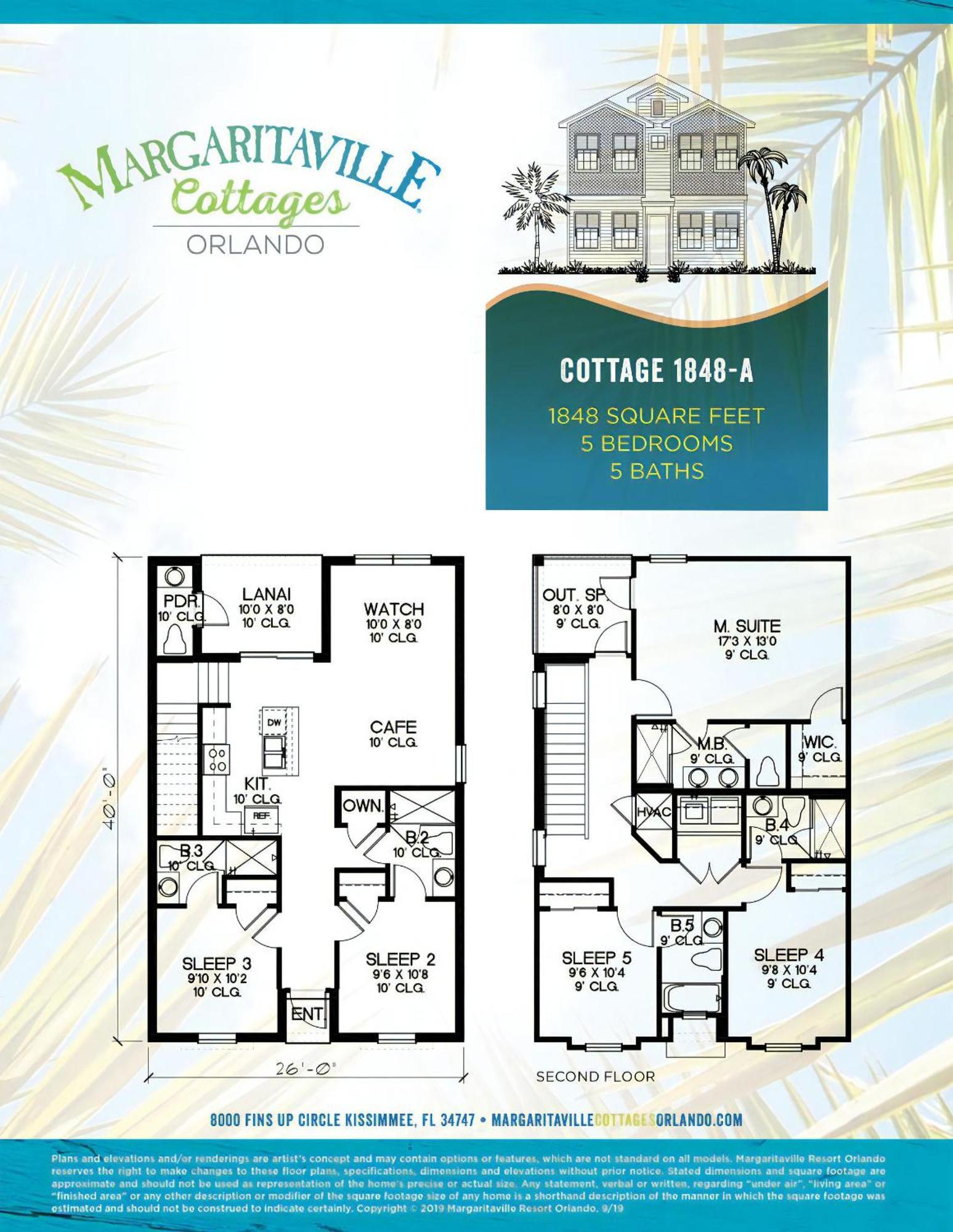 Holiday home Blue Cascade Near With Margaritaville Access - 8064ls