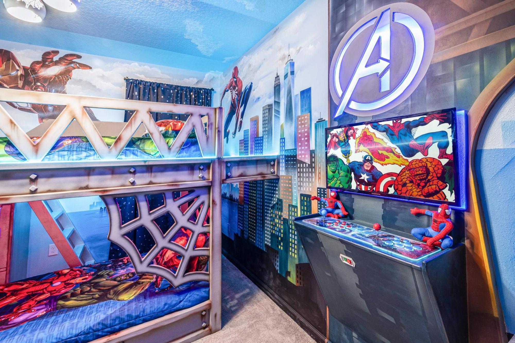 Luxury Meets Adventure 8br With Themed Holiday home Orlando