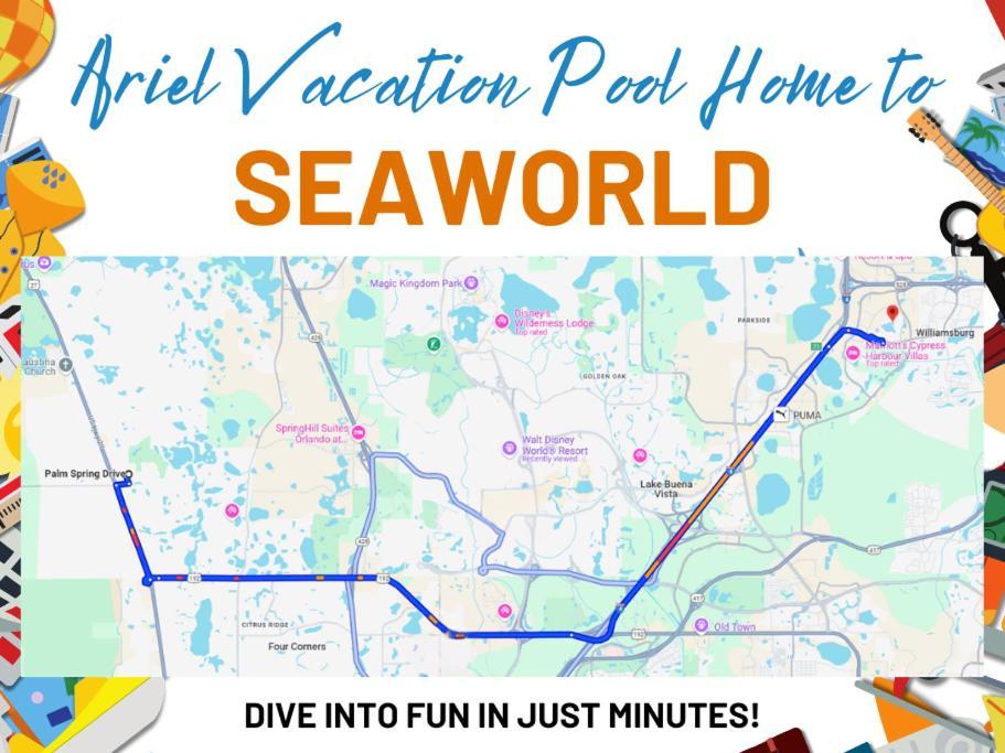 Ariel Private Pool Wspa Holiday home Orlando