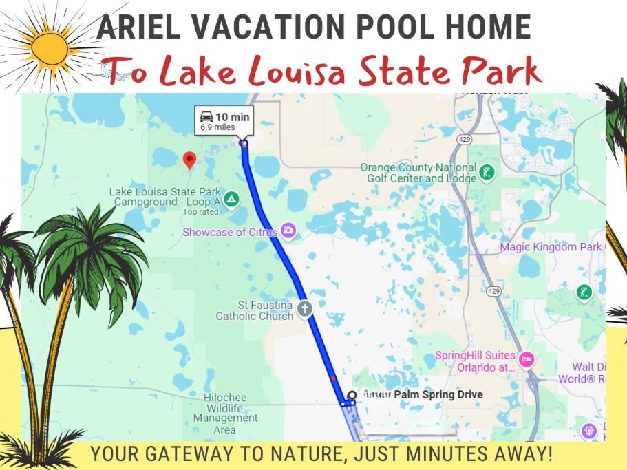 Ariel Private Pool Wspa Orlando