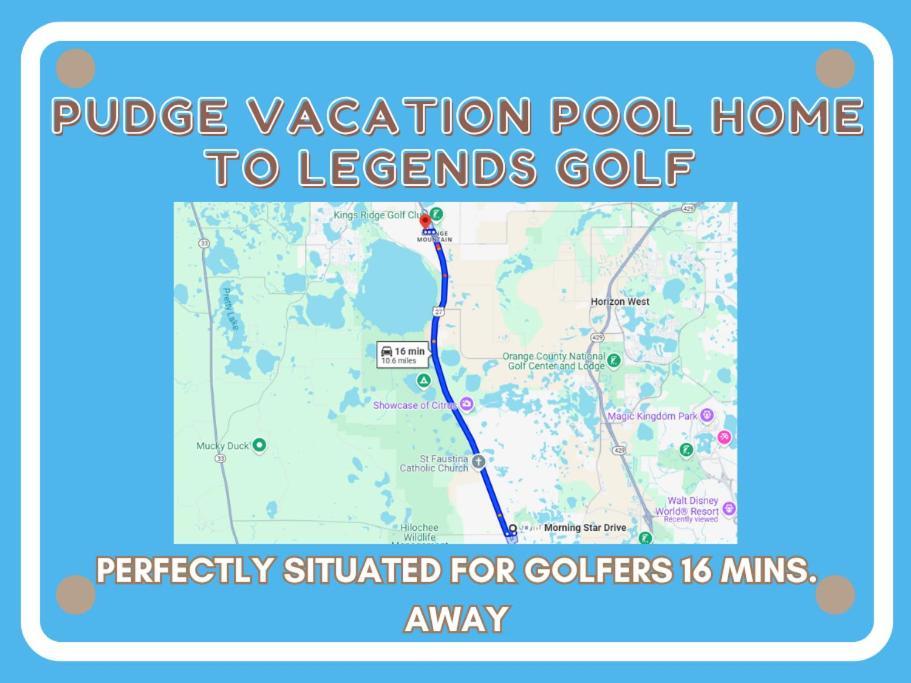 Holiday home Pudge Vacation Poolspa Near Orlando