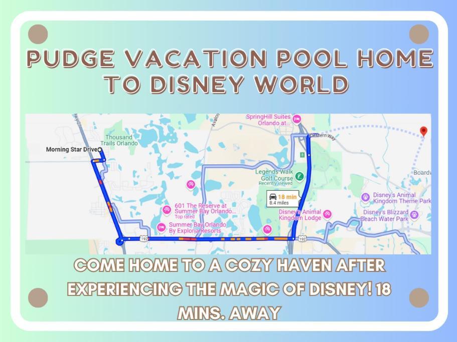 Pudge Vacation Poolspa Near Orlando