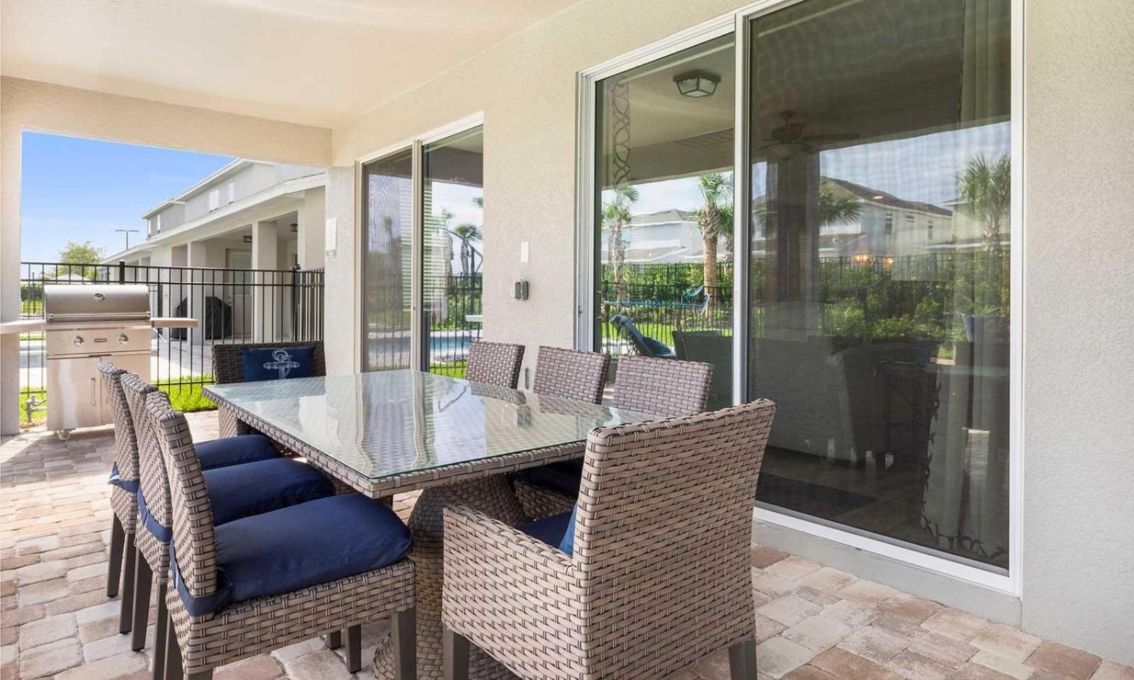 Colorful 9 Bdrm House With Large Pool In Encore Holiday home Orlando