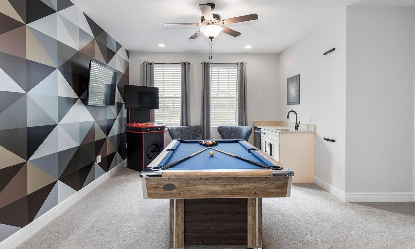 Colorful 9 Bdrm House With Large Pool In Encore * Orlando