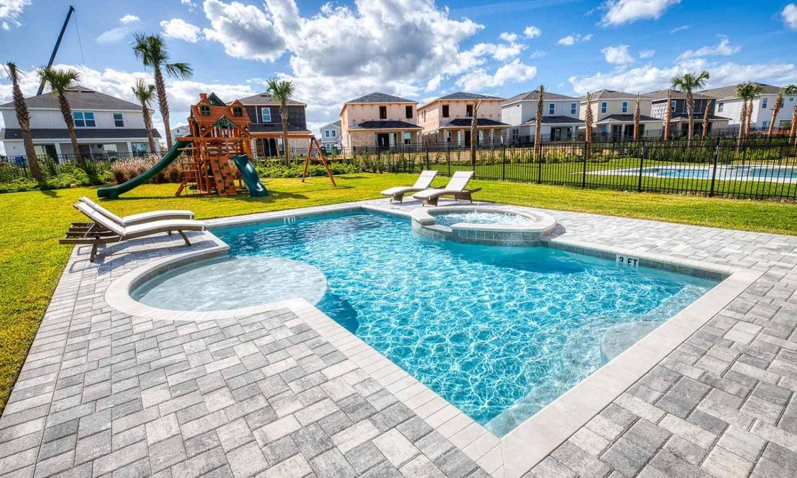Spacious 5 Bdrm With Playground In Encore Orlando