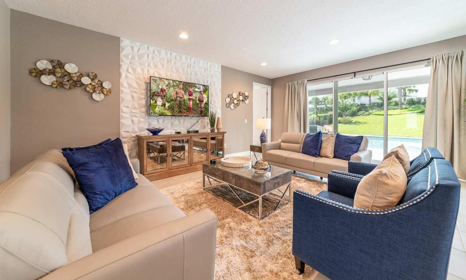 Serene 8 Bdrm With Large Patio In Encore * Orlando
