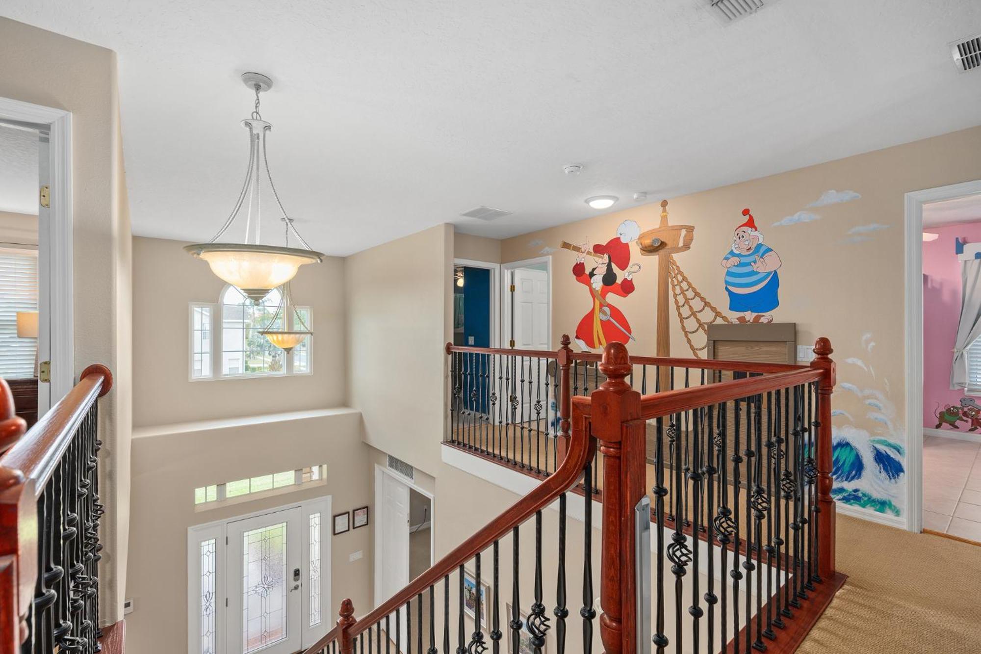 Mickeys Sunrise - Phenomenal 7br Themed Theater Swingset Splashpad Gas Bbq - 2 Miles To Holiday home Orlando