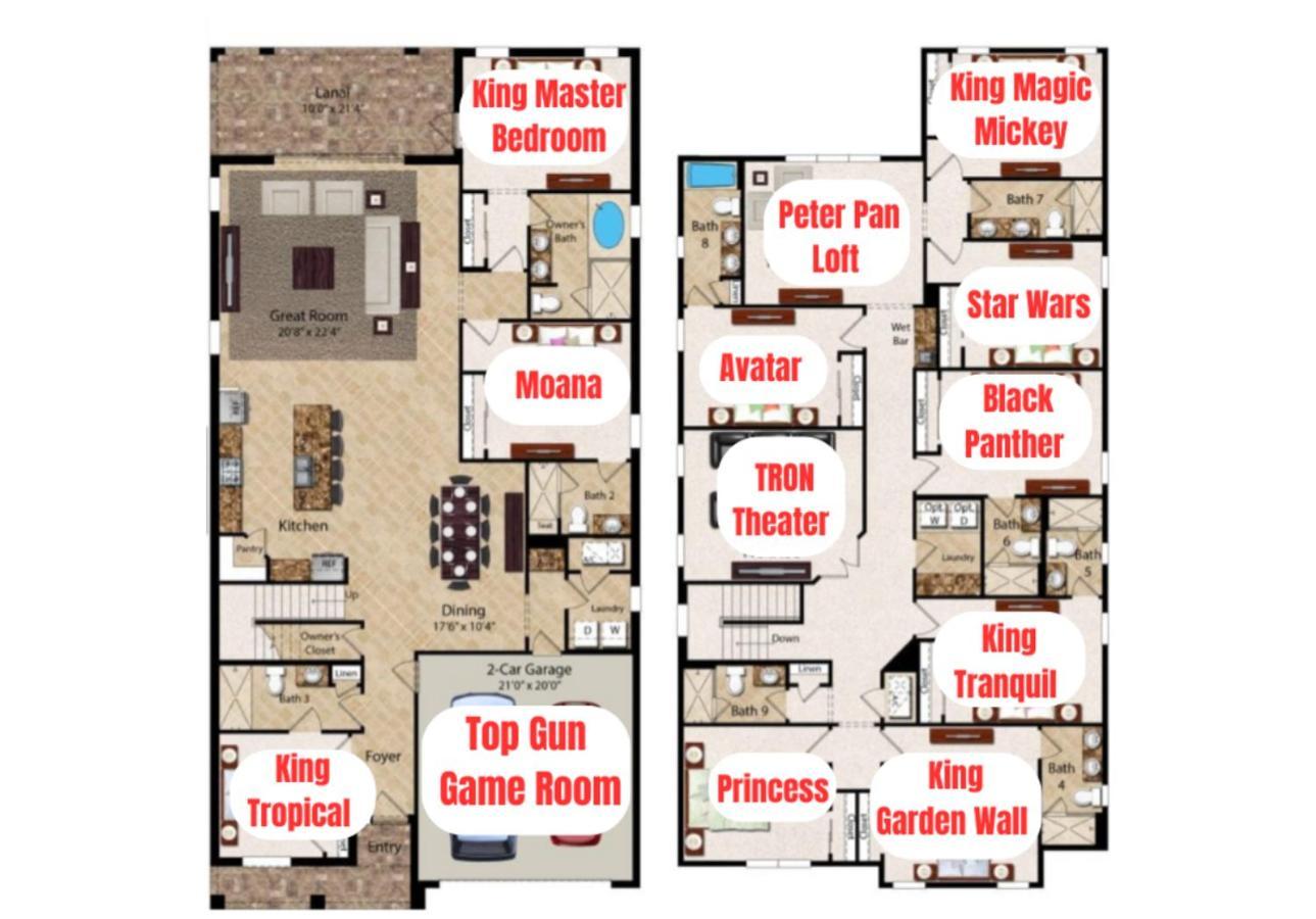 Featured On Tv! Epic Game Room, Theater, Private Pool & Hot Tub *