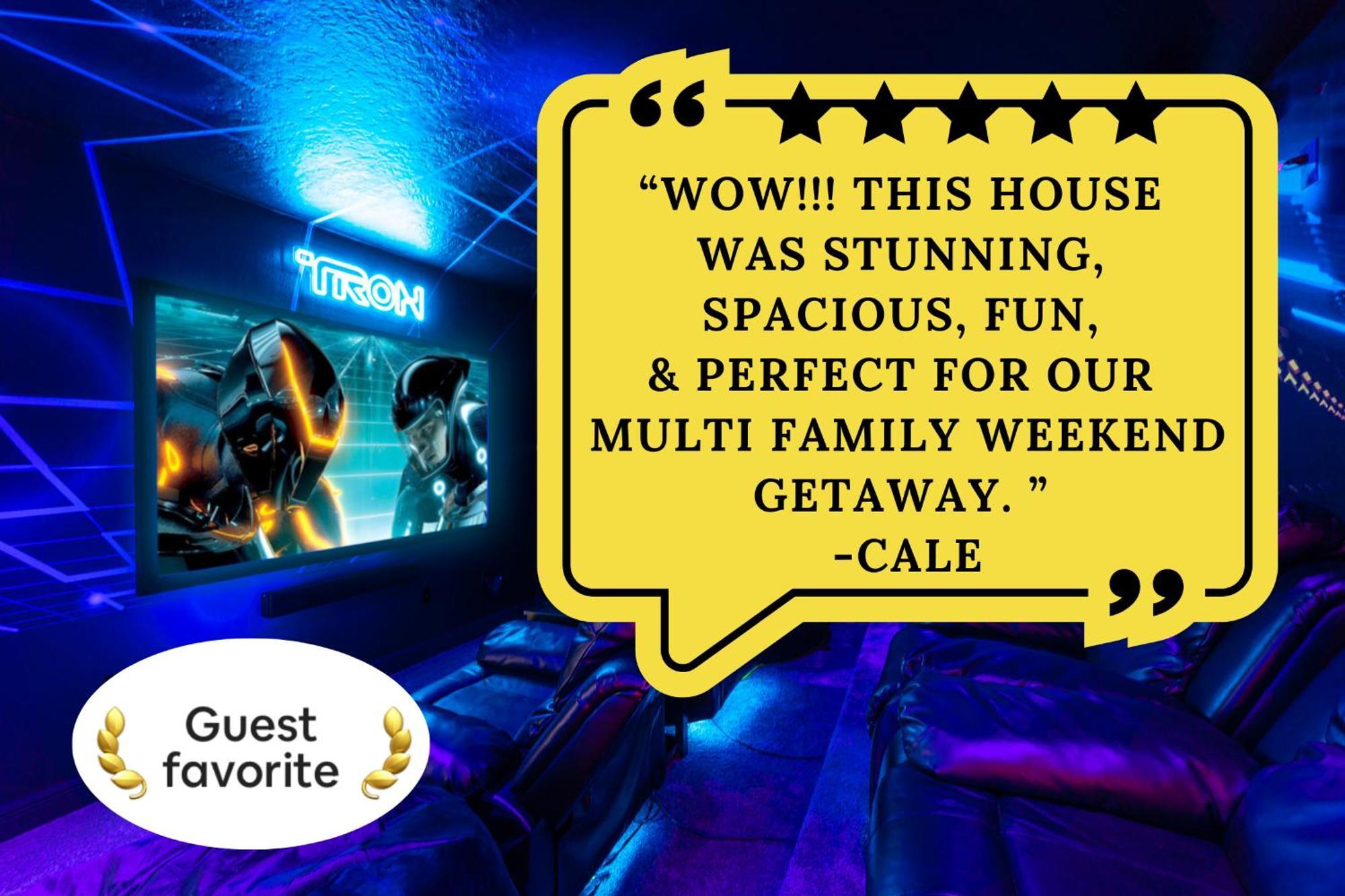 Featured On Tv! Epic Game Room, Theater, Private Pool & Hot Tub *