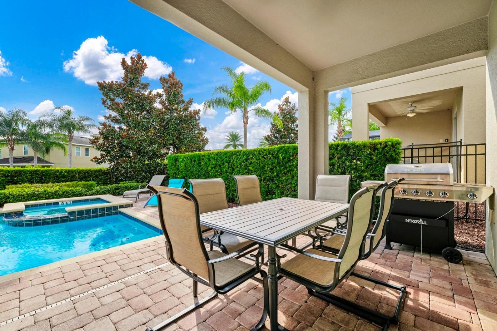 Spacious With Private Pool, Themed And Game Near - 341pn Orlando