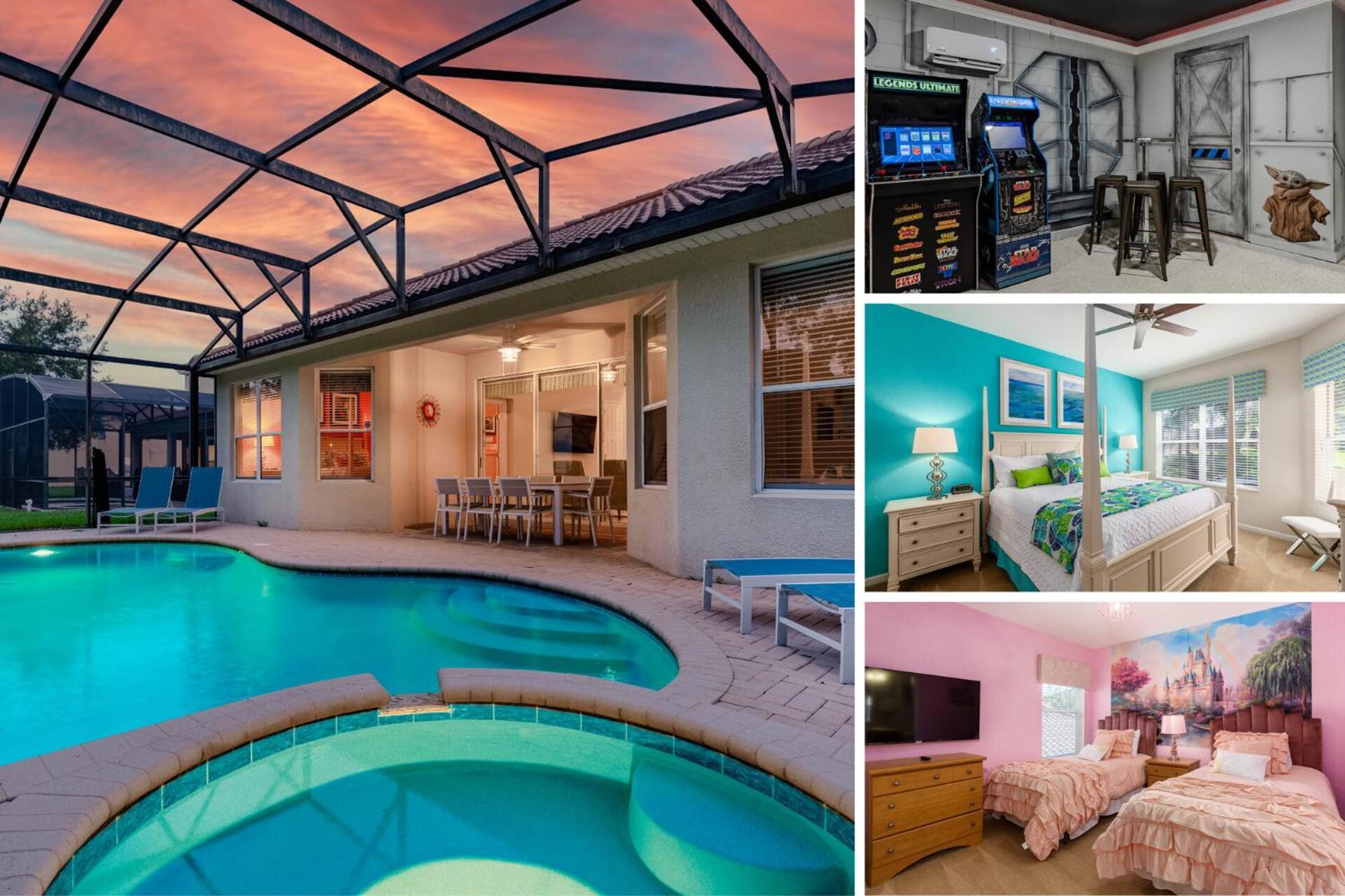 Villa Oasis: 5 Bed Villa6504 Orlando