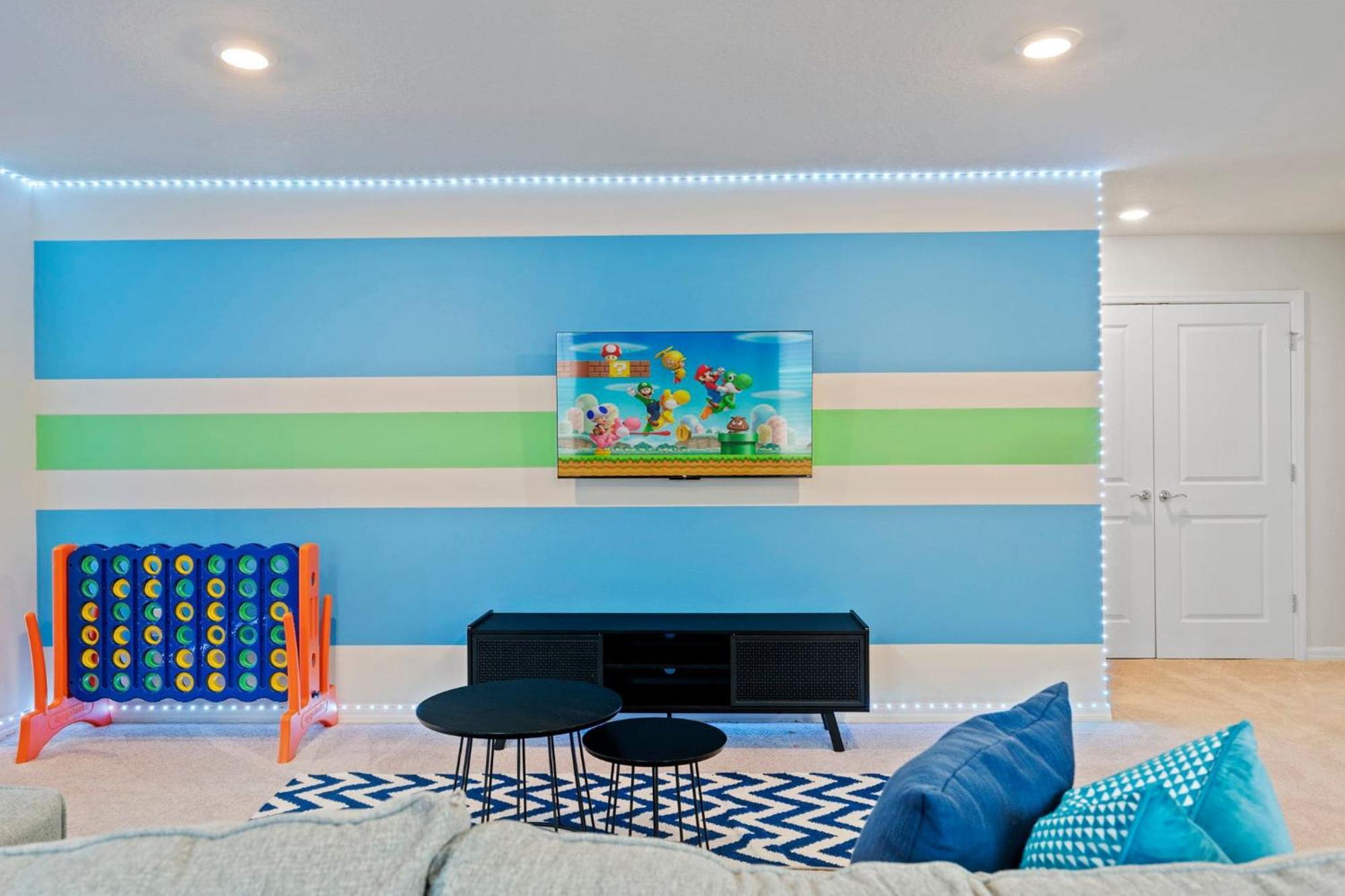 Chic 7bed With Private Pool, Theme Bedrooms Holiday home Orlando