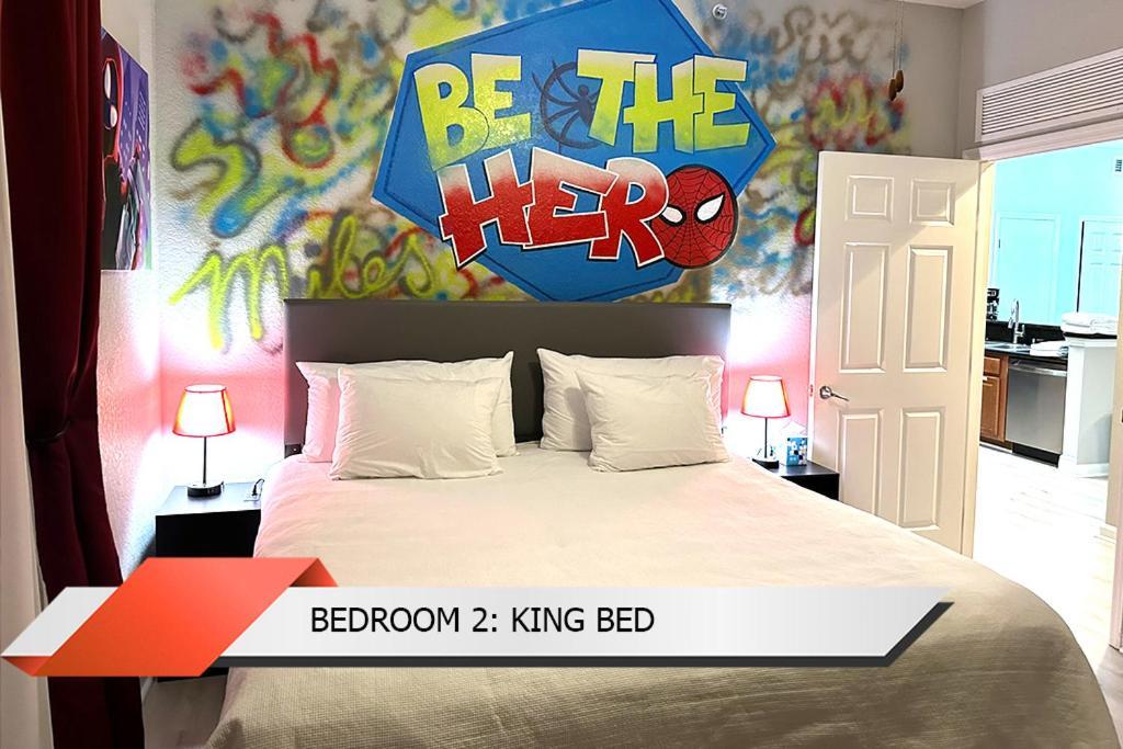 Spider-man-themed Near Disney, Sea World, Universal And Occc With Pool, Spa, Restaurants, Shuttle, Private Balcony, And View Of Fireworks Shows Orlando