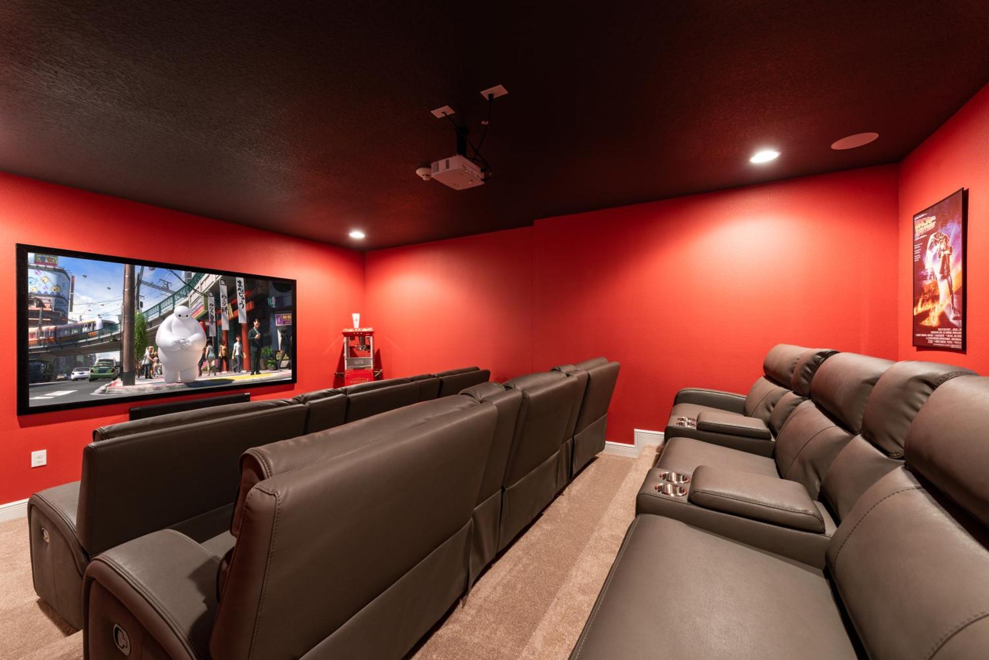Vivid With Theater & Themed Near By Rentyl - 7662f Holiday home Orlando