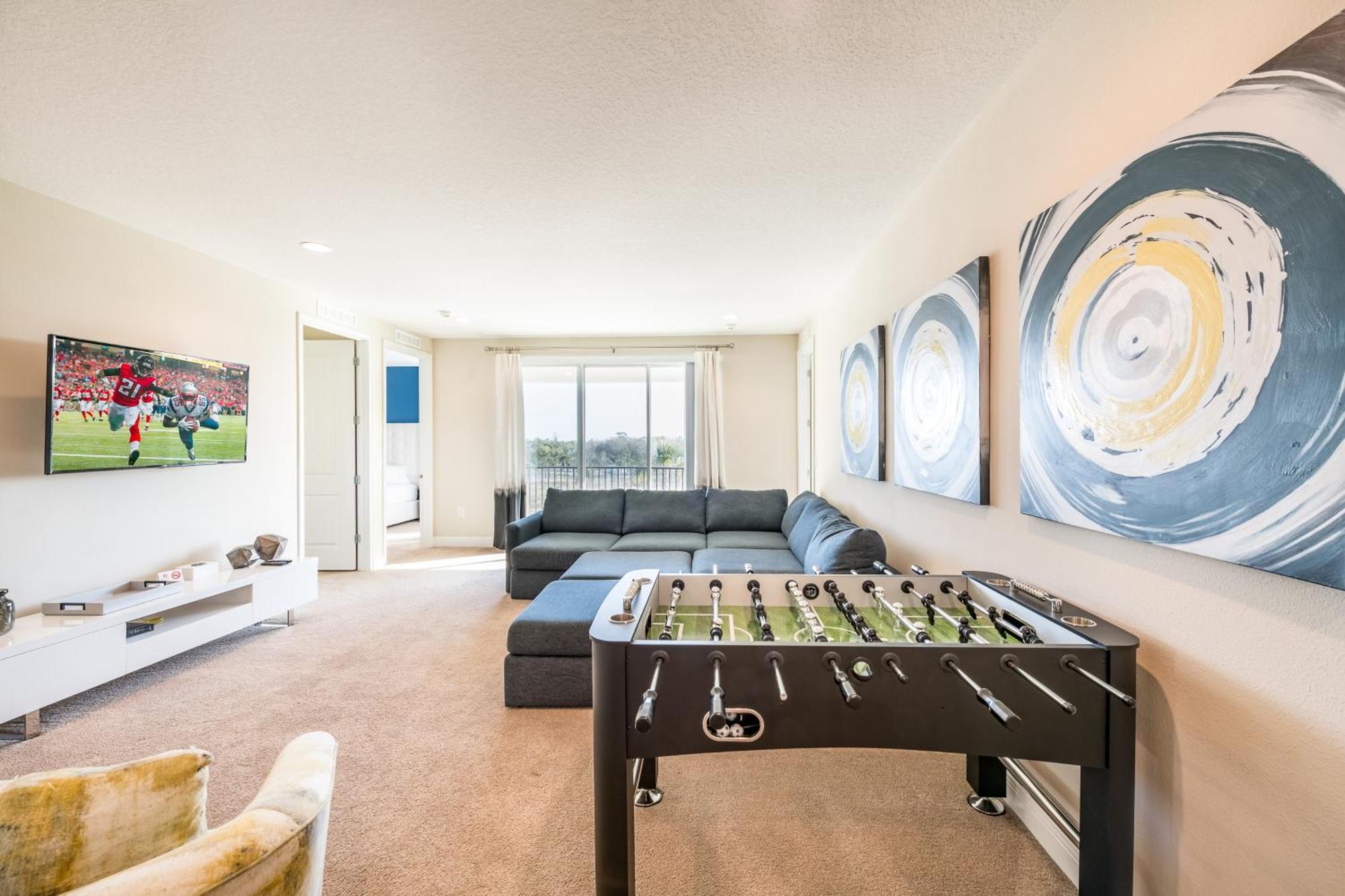 Vivid With Theater & Themed Near By Rentyl - 7662f Holiday home Orlando