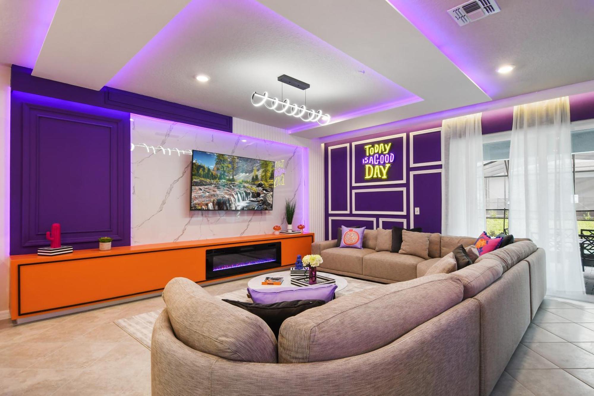 Modern W/ Pool, & Arcade Access Holiday home