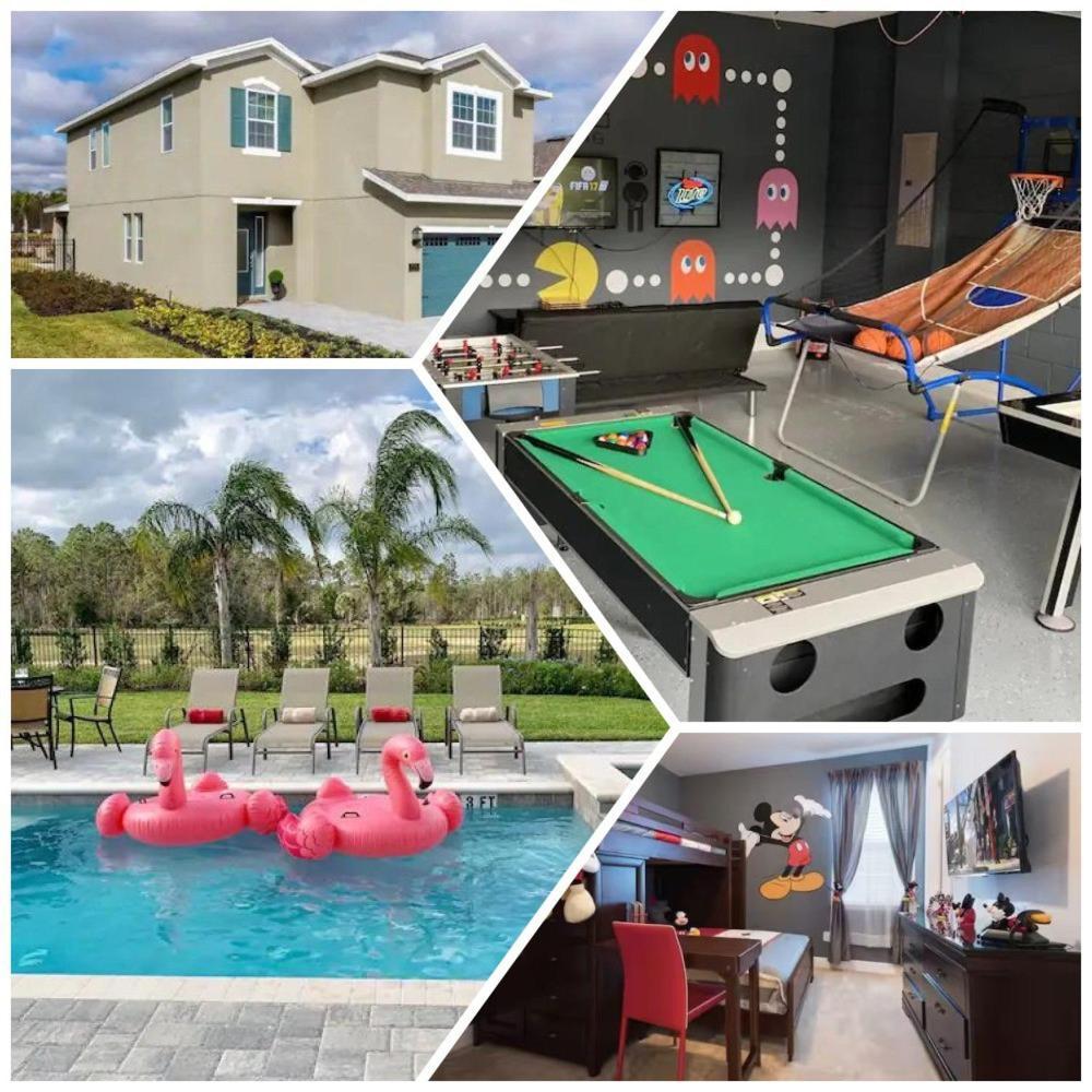 Luxury 6bd Encore Pvt Pool Game Near Holiday home
