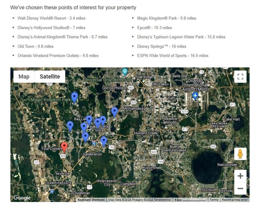 Magical Getaway Luxury Near With Private Pool Orlando
