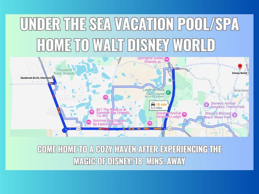 Under The Sea Vacation Poolspa Holiday home Orlando