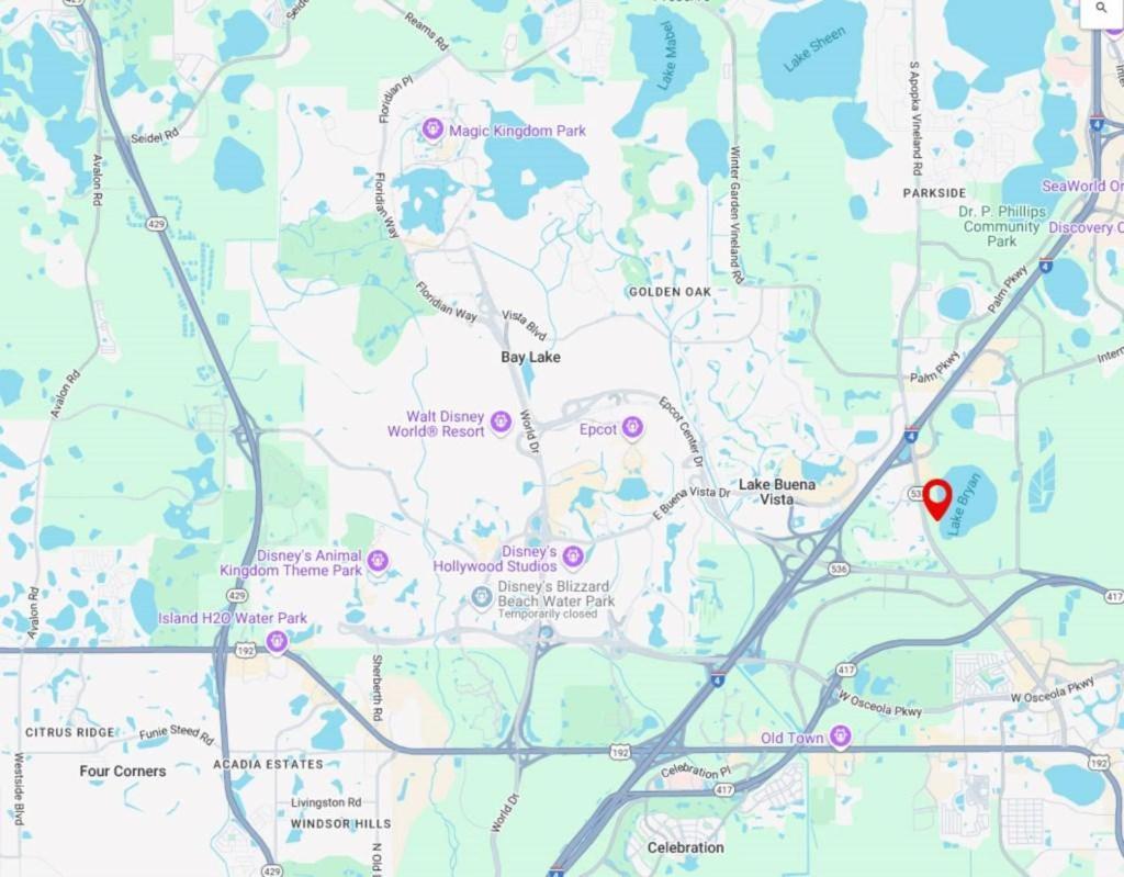 Bhbr13415-707 - Lakefront Minutes From Holiday home Orlando