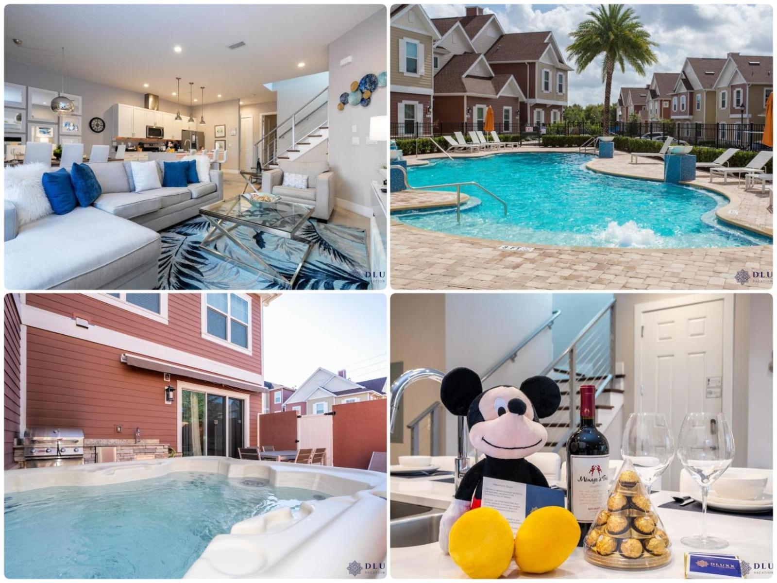 Dluxx Vacay 5 House With Hot Tub 2633 Orlando