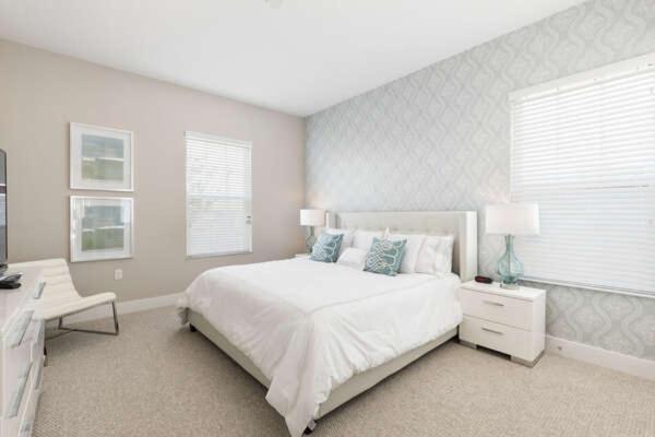 5 Bedroom 6 Full Ba Deluxe 5min To With Bbq Hot Tub Villa Orlando