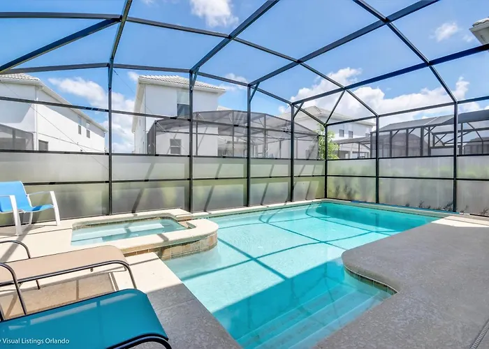 Modern Villa W Private Pool & Spa Near Disney