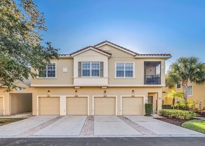 3 Bedrooms Townhome Gated Resort 5 Minutes From Disney