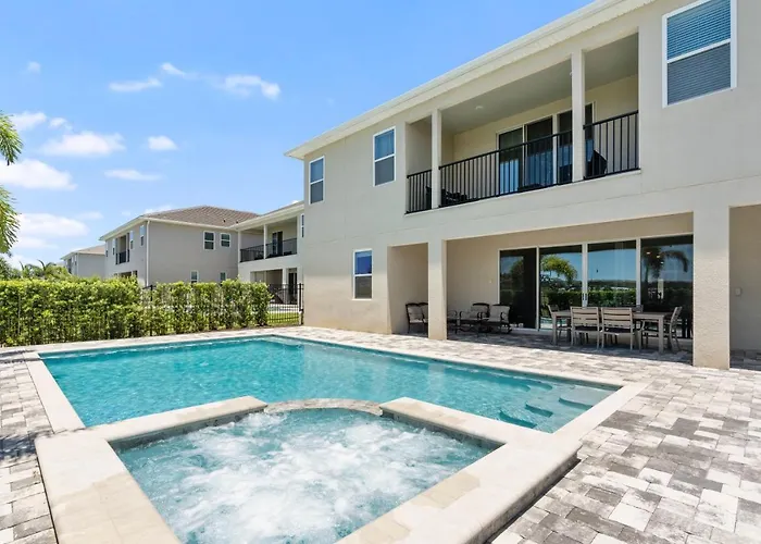Super Fun 12-Bed Villa W Game Room Private Pool