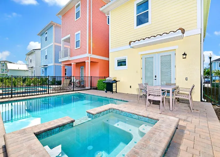 Inviting Cottage With Private Pool Near Disney With Margaritaville Resort Access - 8022Kd