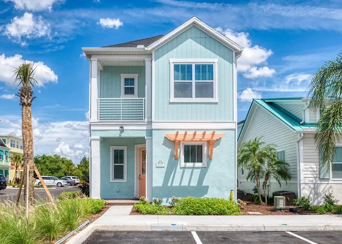Sail Away! Beautiful Cottage Near Disney With Private Hot Tub Margaritaville Resort Access - 3045Sp