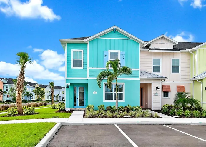 Breezy Blue Villa Near Disney With Margaritaville Resort Access - 3120Cs