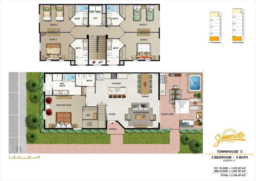 5 Bedroom 6 Ba Deluxe 5 Min To Disneyworld Bbq Grill Villa *
